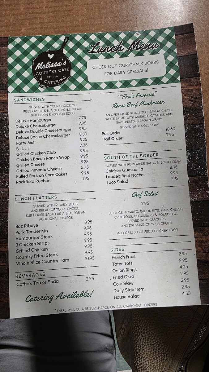 Melissa's Country Cafe - 6