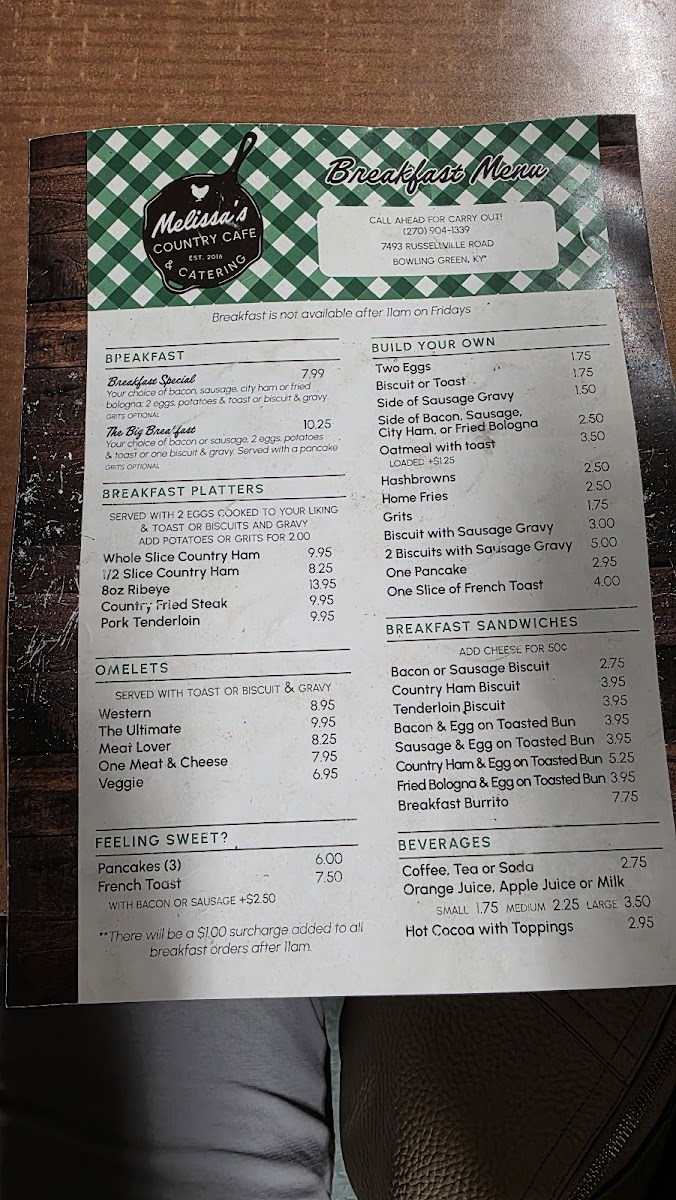 Melissa's Country Cafe - 7