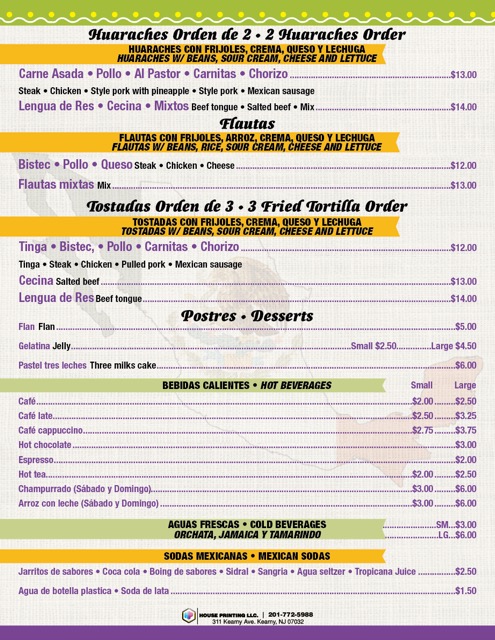 El Rincon Mexicano Restaurant - 3