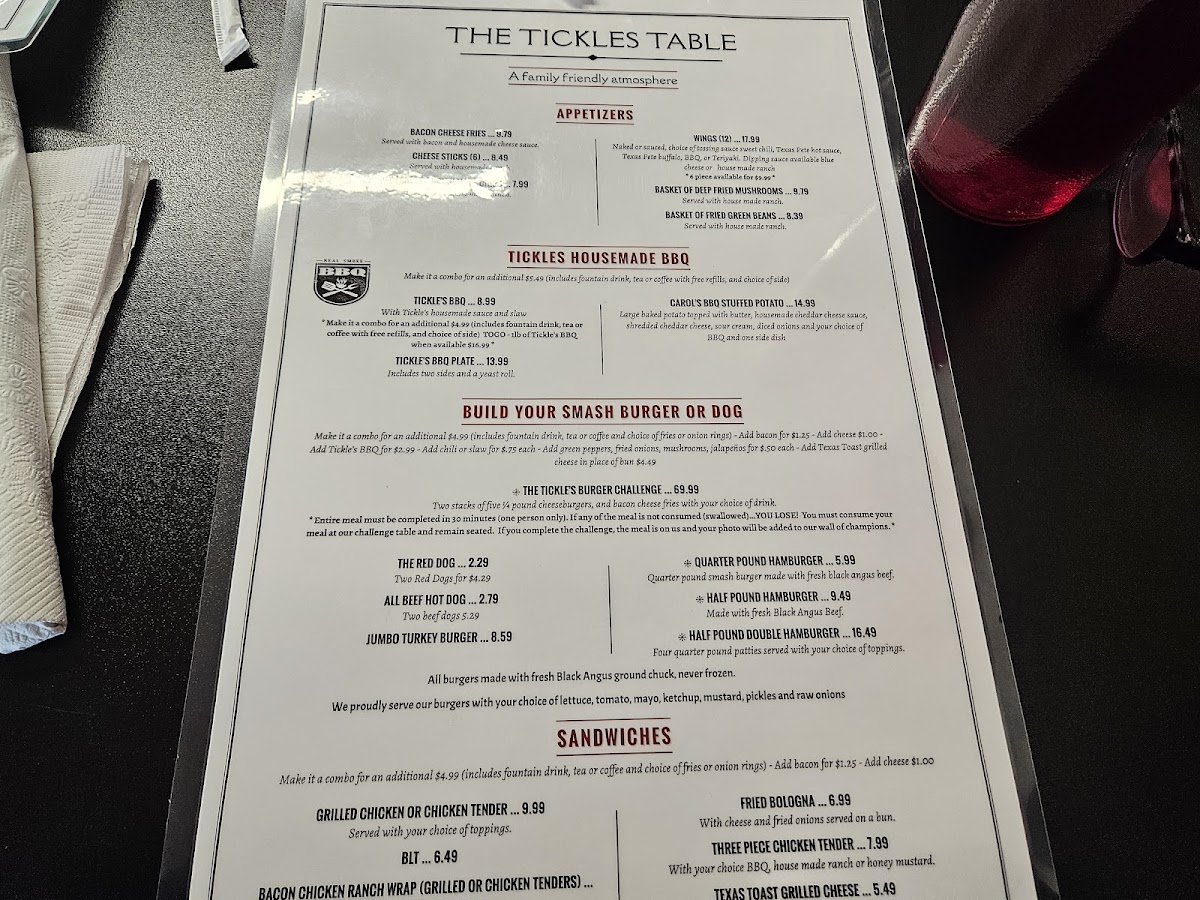 The Tickles Table - 3