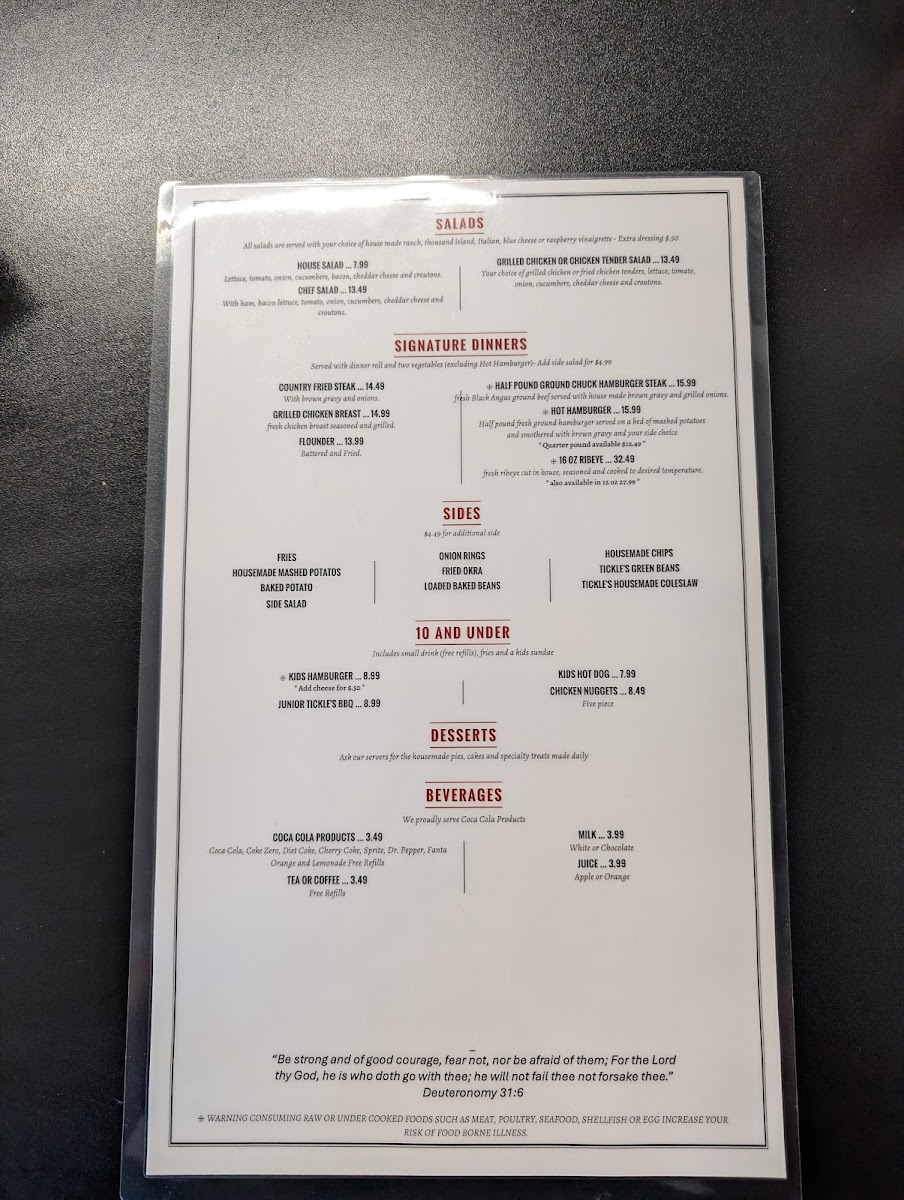 The Tickles Table - 4