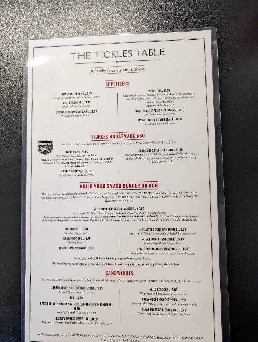 The Tickles Table - 7
