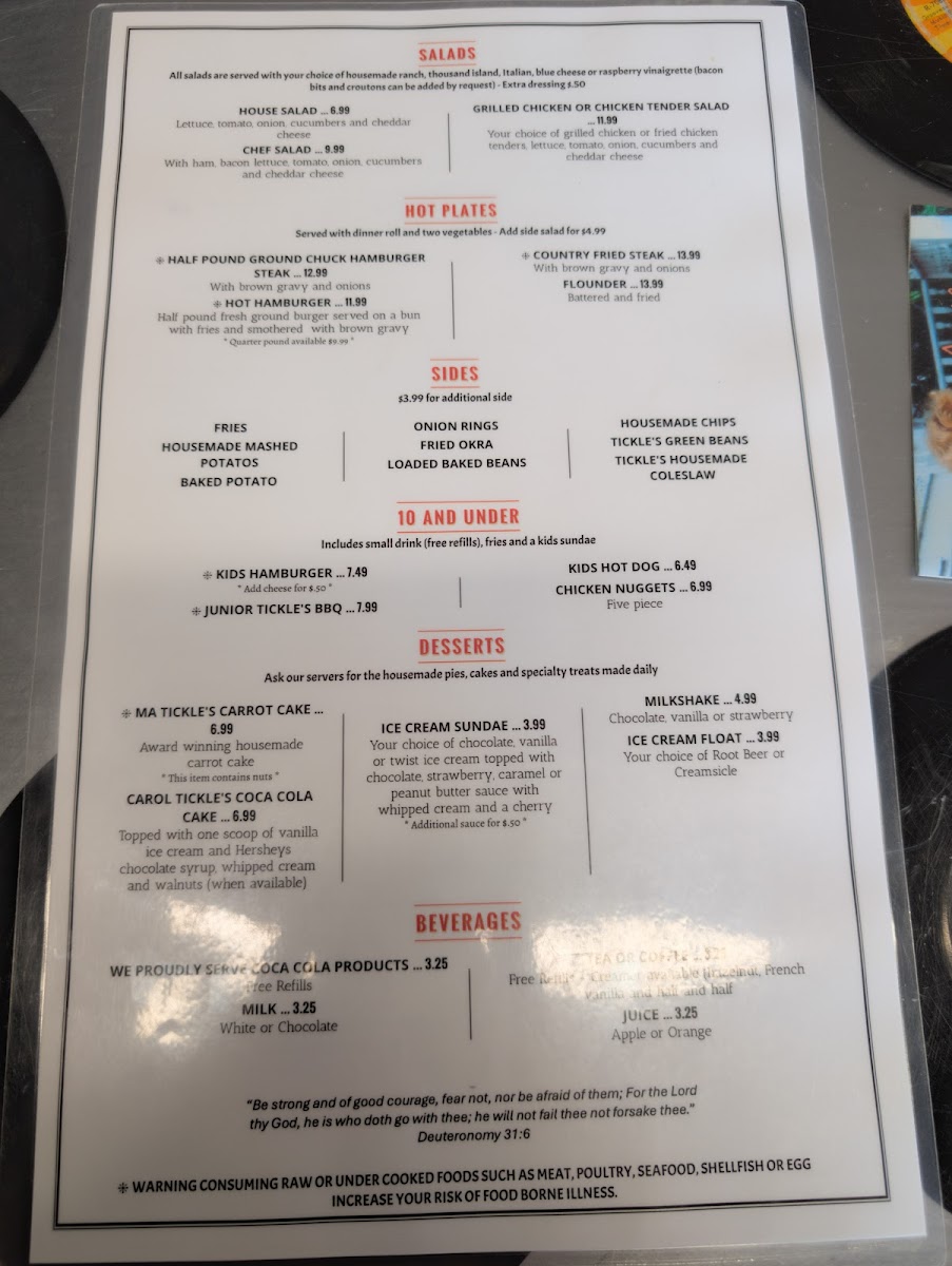 The Tickles Table - 9