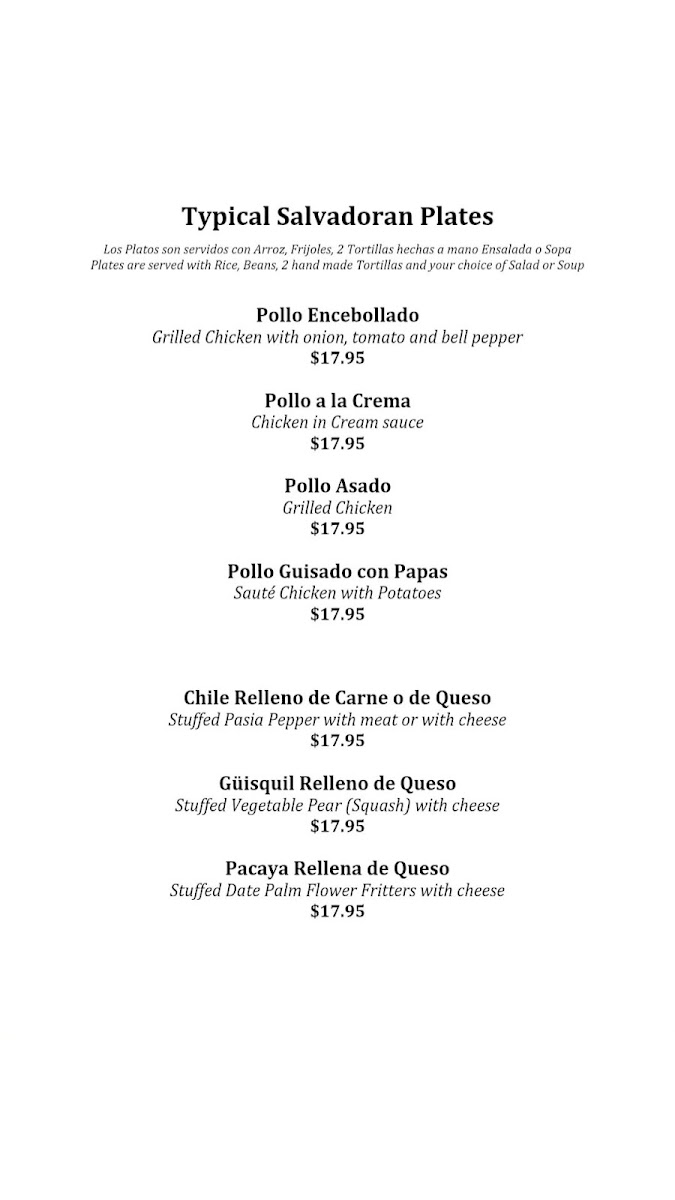 La Caravana Salvadorian Restaurant - 6
