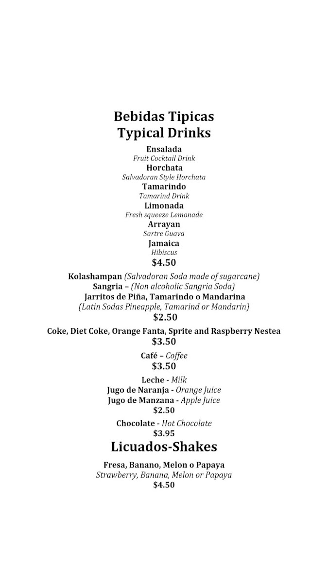 La Caravana Salvadorian Restaurant - 7