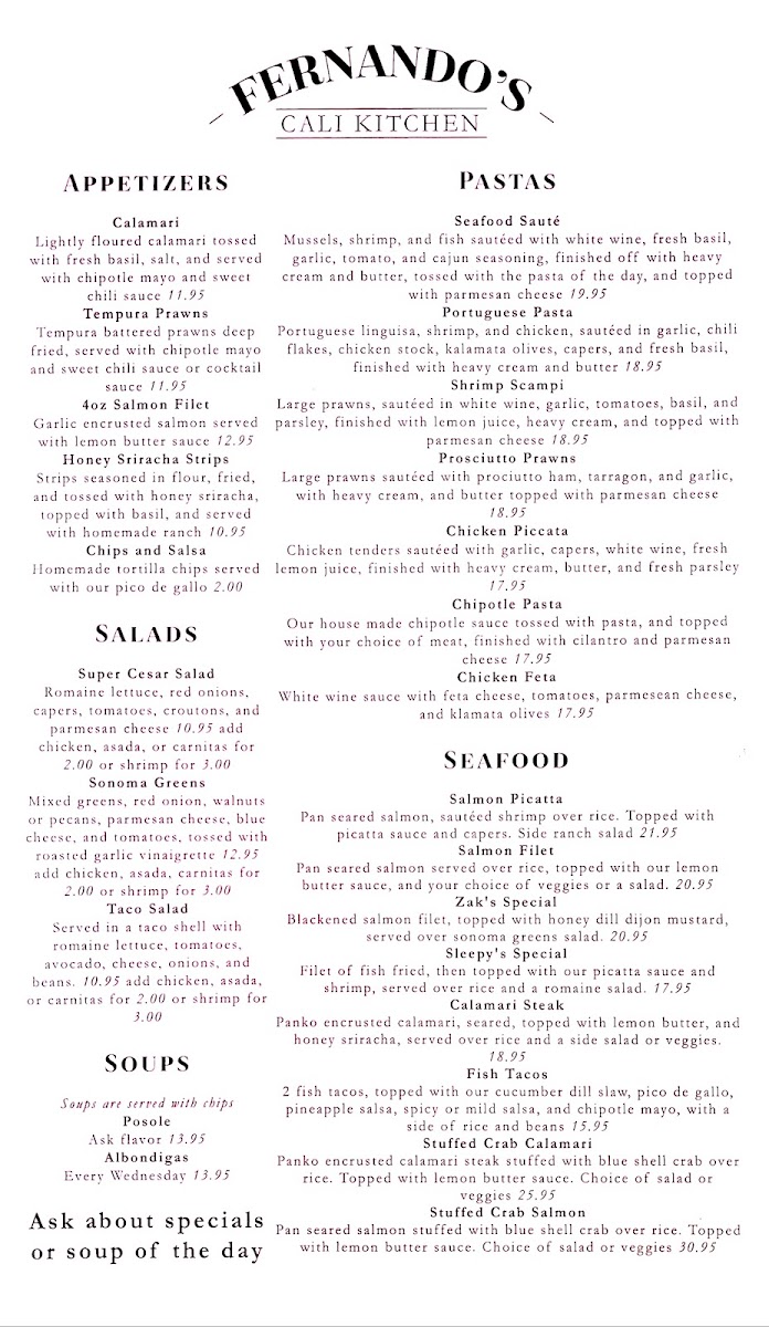 Fernandos Cali Kitchen - 2