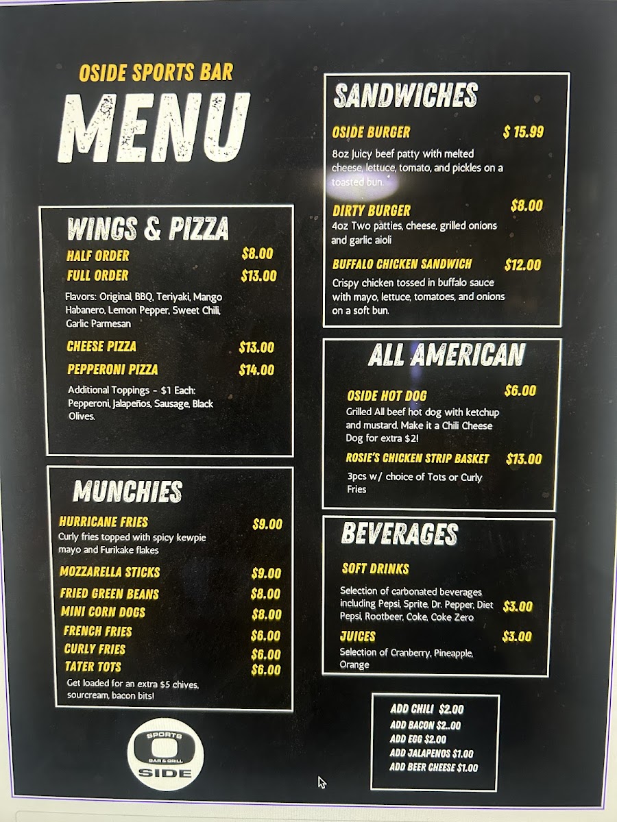 O'Side Sports Bar & Grill - 1