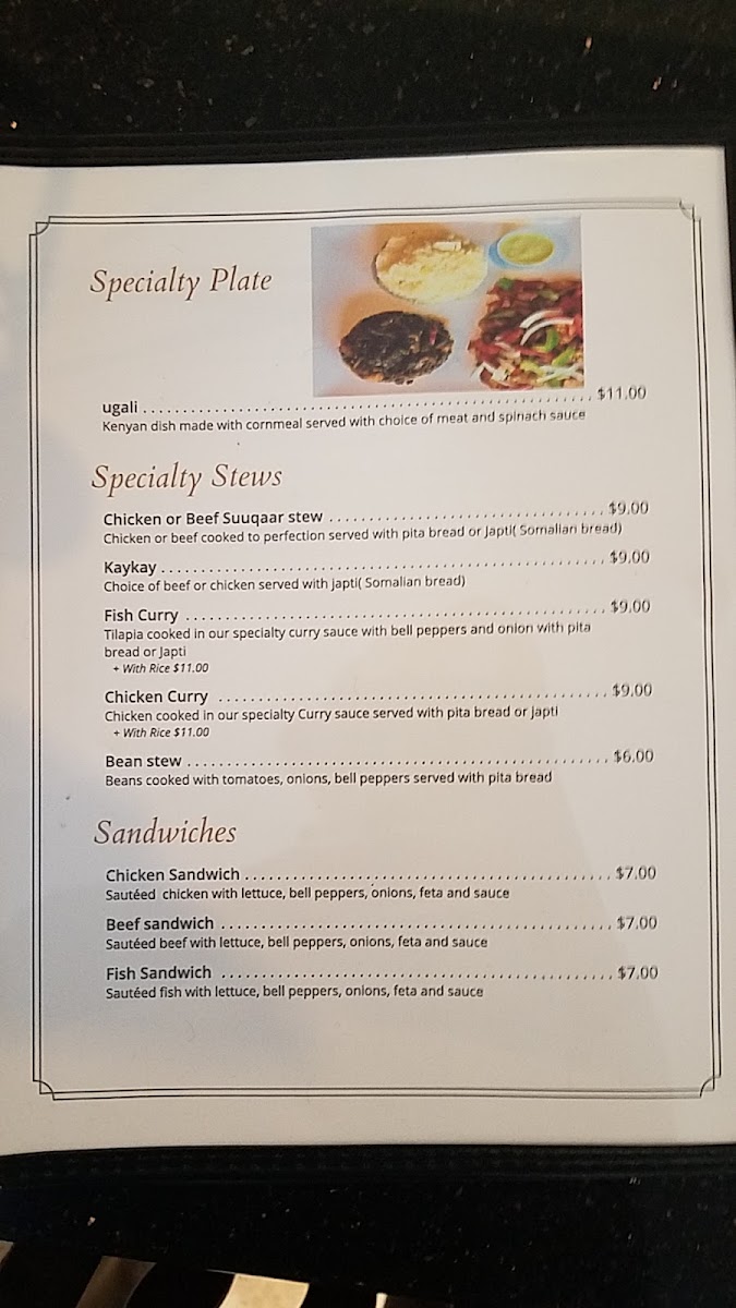 Faridas Somali Cuisine - 10