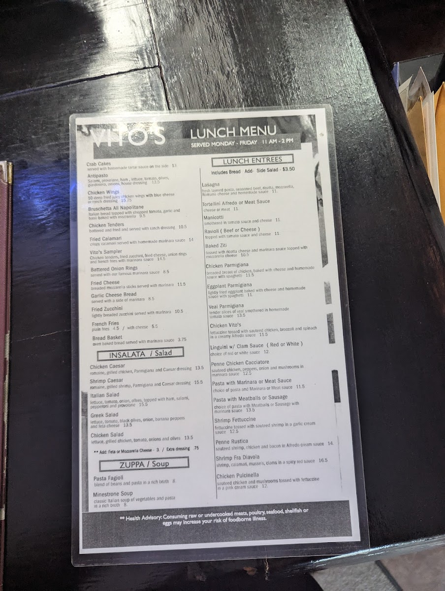 Vito's Italian Restaurant - 2