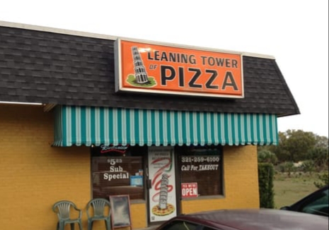 Leaning Tower of Pizza
