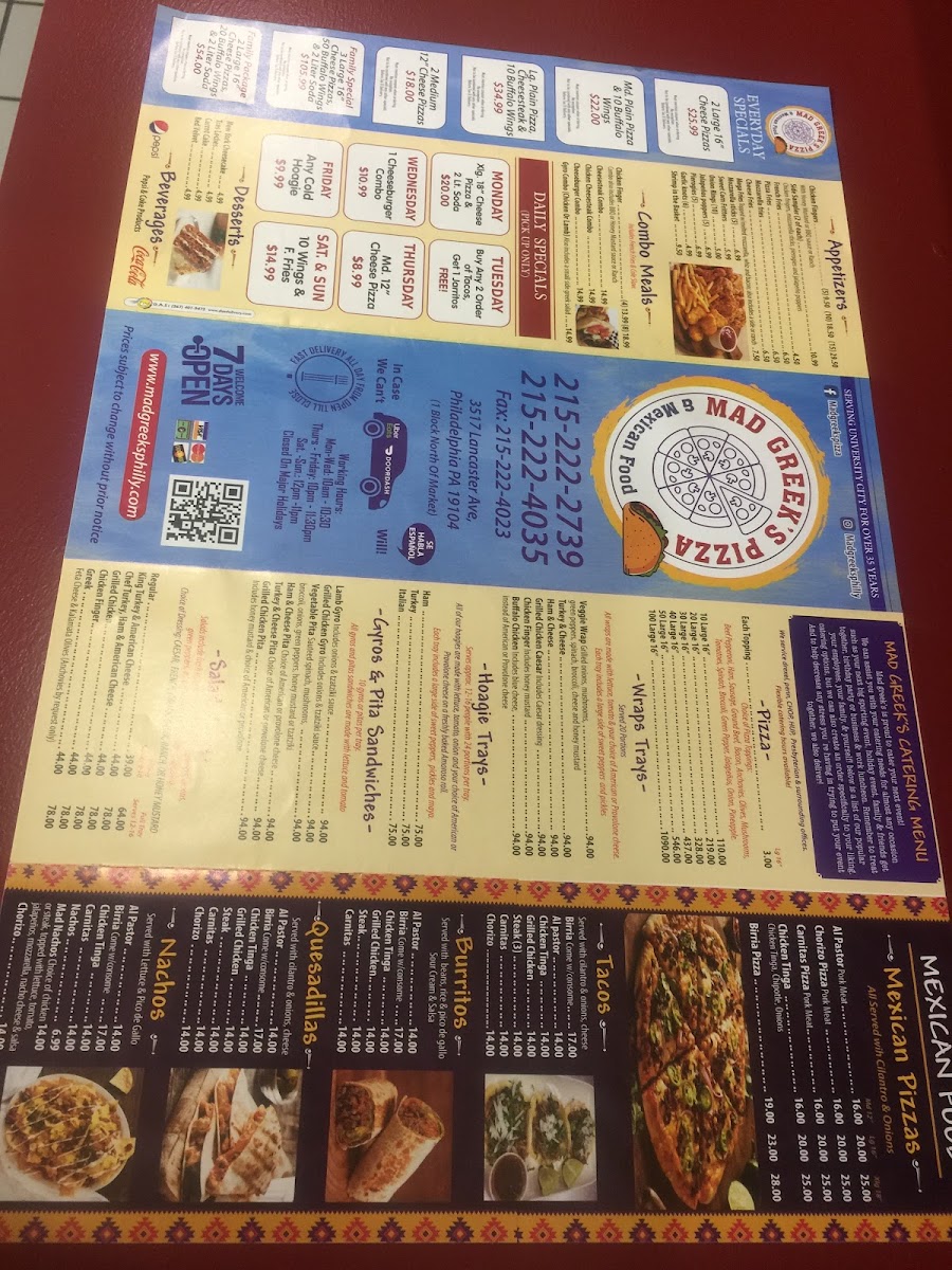 Mad Greek's Pizza and Catering - 1