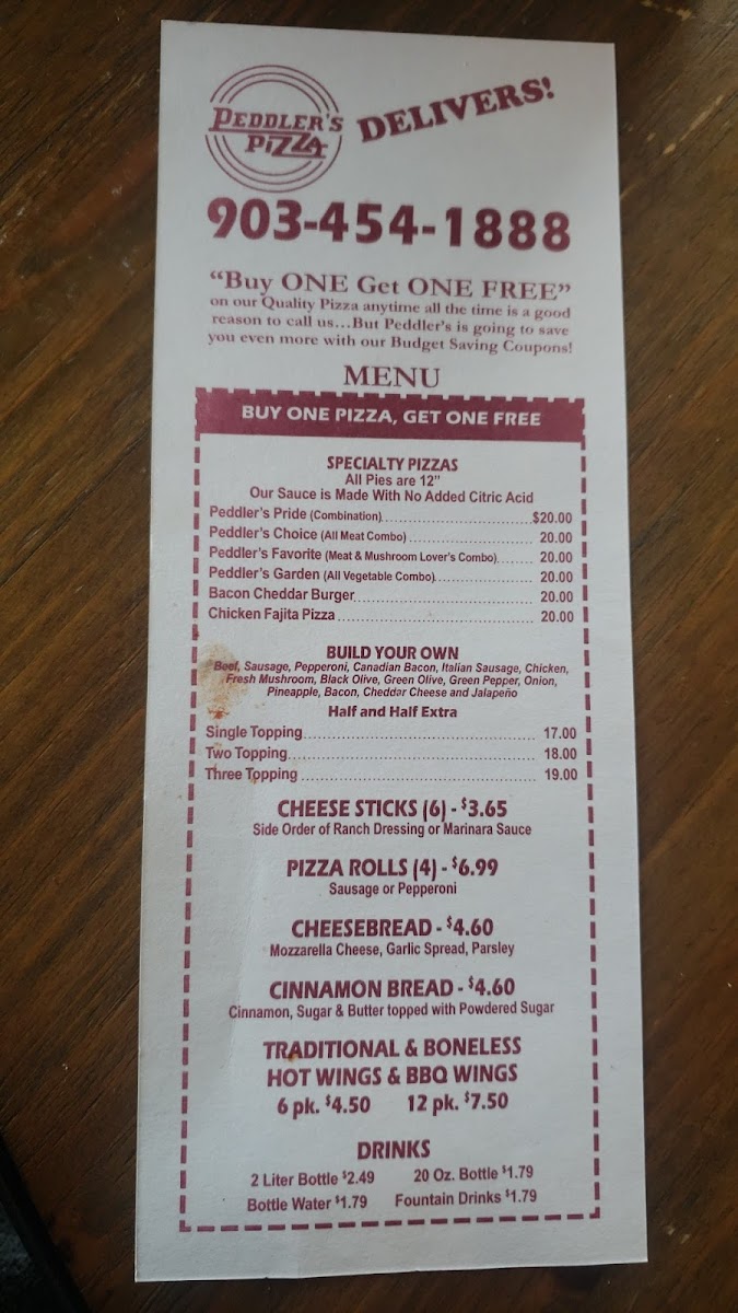 Peddler's Pizza Inc - 4