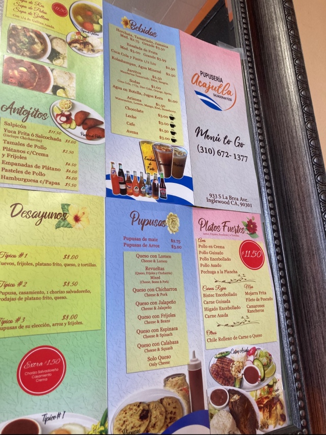 Pupuseria y Restaurante Acajutla - 8