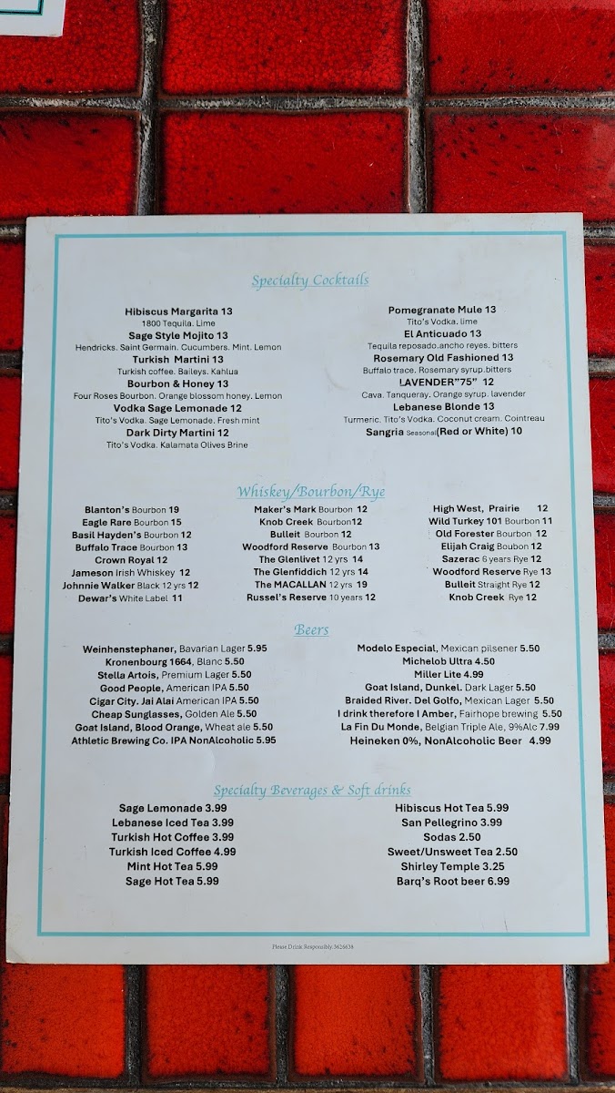 Sage Lebanese Cuisine & Cafè - 2