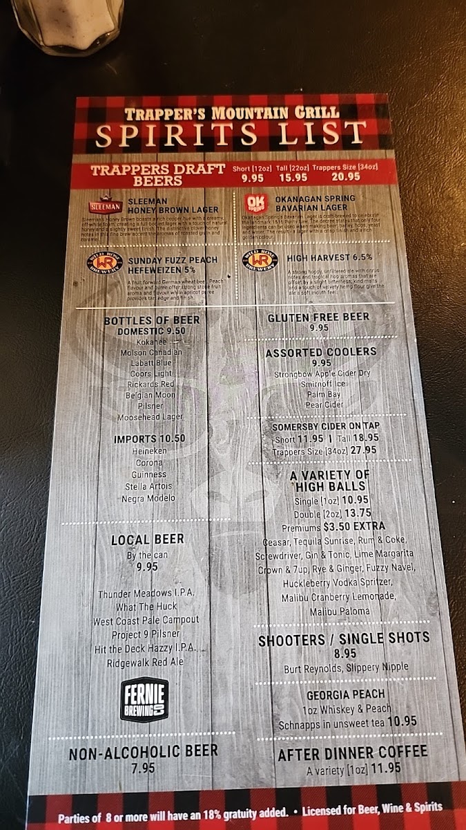 Trappers Mountain Grill - 5