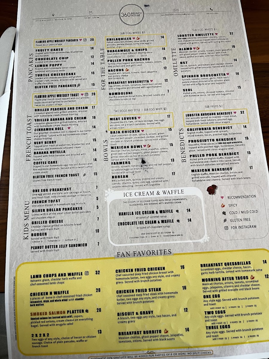 360 Brunch House - Mansfield - 1