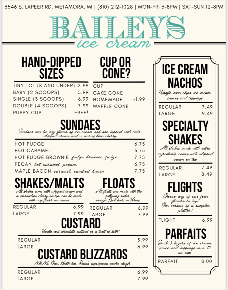 Bailey's Ice Cream and Smokehouse - 3