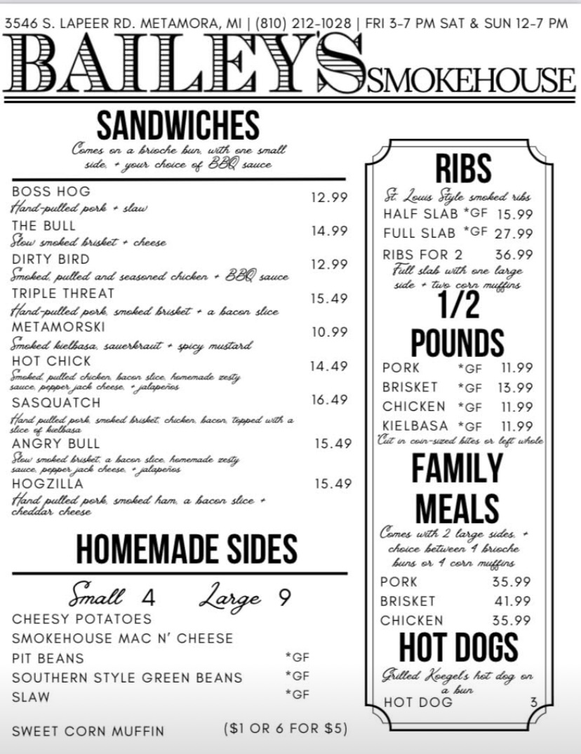 Bailey's Ice Cream and Smokehouse - 5