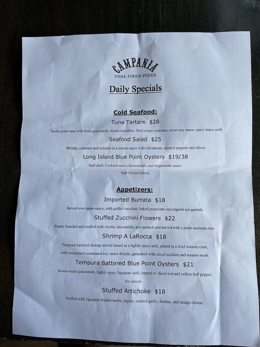 Campania Coal-Fired Pizza - 7