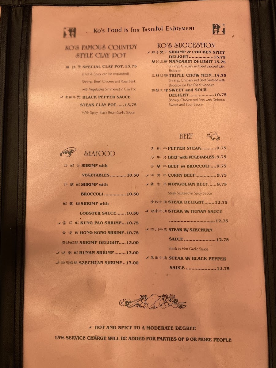 China Ko Restaurant - Houston - 5