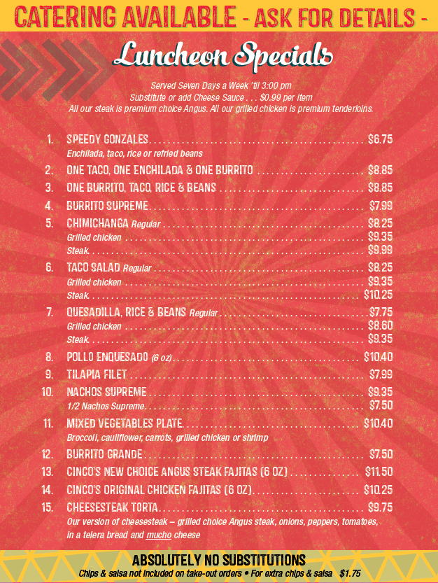 Cinco De Mayo Mexican Restaurant East Nashville - 1