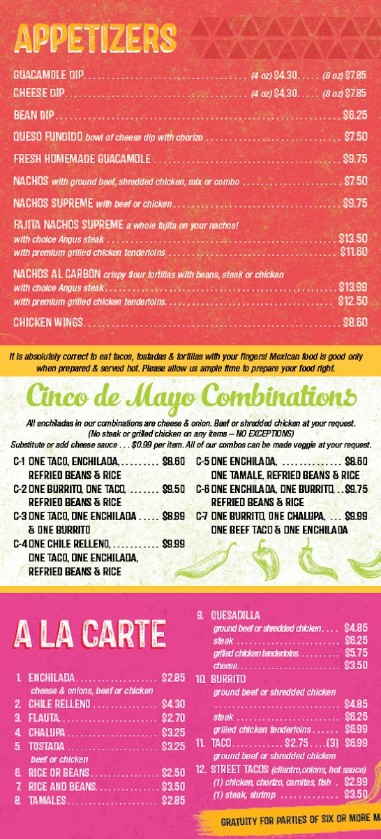 Cinco De Mayo Mexican Restaurant East Nashville - 6