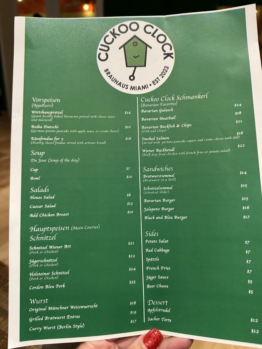 Cuckoo Clock Brauhaus Miami - 10