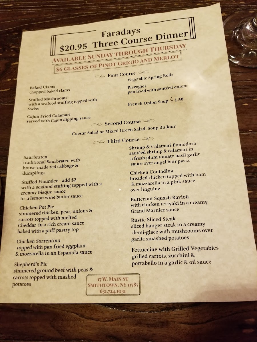 Faraday's Of Smithtown - 2