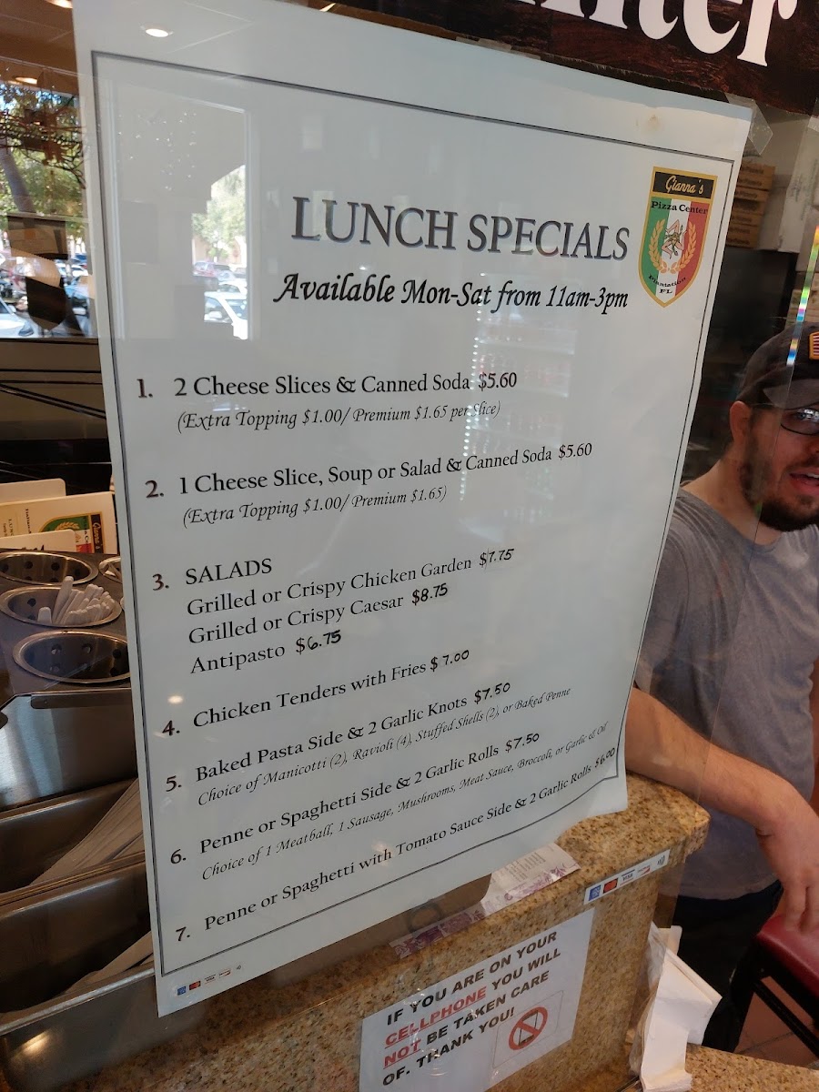 Gianna's Pizza Center - 1